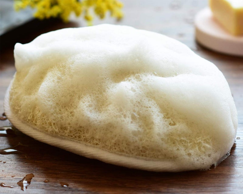 UCINNOVATE Natural Shower Loofah Eco-Friendly Egyptian Sponge, Large Exfoliating Shower Loofa Body Scrubbers Buff Away Dead Skin for Smoother, Loofah Back Scrubber Dry Brushing Body Brush Applicator - Image 2